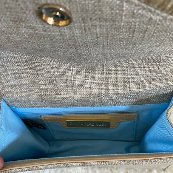 Cynthia Rowley Felix Linen Fringe Crossbody Bag NWT - Picture 3 of 8